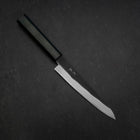 Petty Blue Steel #2 Kurouchi Dark Blue Urushi Handle 150mm-[Musashi]-[Japanese-Kitchen-Knives]