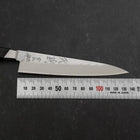 Petty Blue Steel #2 Tsuchime Stainless Clad Western Handle 135mm-[Musashi]-[Japanese-Kitchen-Knives]