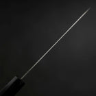 Petty Chromax Polished Buffalo Ebony Handle 150mm-[Musashi]-[Japanese-Kitchen-Knives]