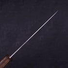 Petty Chromax Polished Sumi Urushi Handle 150mm-[Musashi]-[Japanese-Kitchen-Knives]