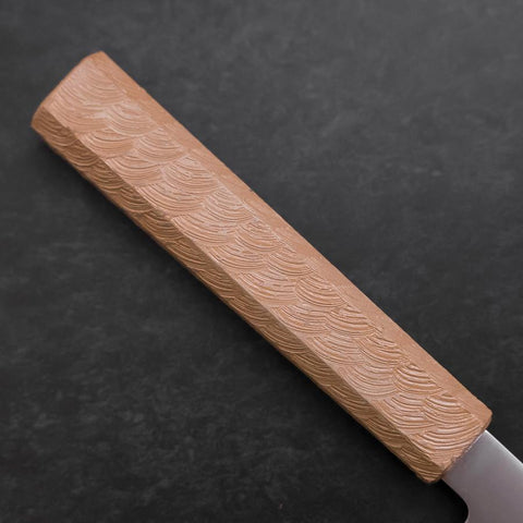 Petty Chromax Polished White Urushi Handle 150mm-[Musashi]-[Japanese-Kitchen-Knives]