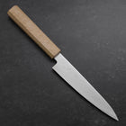 Petty Chromax Polished White Urushi Handle 150mm-[Musashi]-[Japanese-Kitchen-Knives]