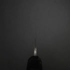 Petty Cobalt Stainless HRC62 Kurouchi Damascus Buffalo Ebony Handle 150mm-[Musashi]-[Japanese-Kitchen-Knives]