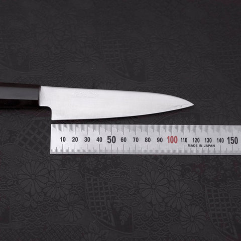 Petty HAP-40 Polished Buffalo Ebony Handle 120mm-[Musashi]-[Japanese-Kitchen-Knives]