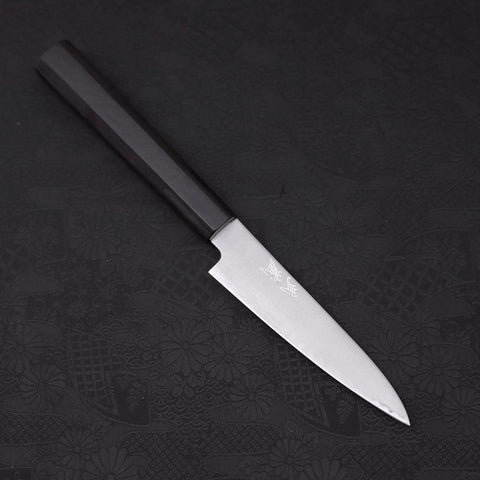 Petty HAP-40 Polished Buffalo Ebony Handle 120mm-[Musashi]-[Japanese-Kitchen-Knives]