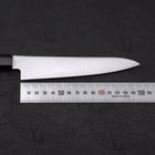 Petty HAP-40 Polished Buffalo Ebony Handle 150mm (5.9”)-[Musashi]-[Japanese-Kitchen-Knives]