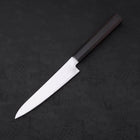 Petty HAP-40 Polished Buffalo Ebony Handle 150mm-[Musashi]-[Japanese-Kitchen-Knives]