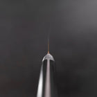 Petty Molybdenum Polished Dimples Western Black Handle 150mm (5.9”)-[Musashi]-[Japanese-Kitchen-Knives]