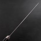 Petty Molybdenum Polished Dimples Western Black Handle 150mm (5.9”)-[Musashi]-[Japanese-Kitchen-Knives]