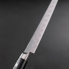 Petty Molybdenum Polished Dimples Western Black Handle 150mm-[Musashi]-[Japanese-Kitchen-Knives]