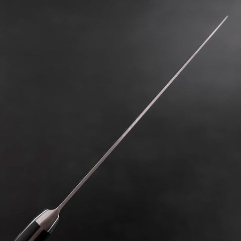 Petty Molybdenum Polished Dimples Western Black Handle 150mm-[Musashi]-[Japanese-Kitchen-Knives]