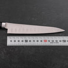 Petty Molybdenum Polished Dimples Western Black Handle 150mm-[Musashi]-[Japanese-Kitchen-Knives]