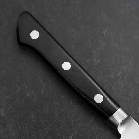 Petty Molybdenum Polished Western Black Handle 120mm-[Musashi]-[Japanese-Kitchen-Knives]