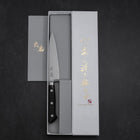 Petty Molybdenum Polished Western Black Handle 120mm-[Musashi]-[Japanese-Kitchen-Knives]