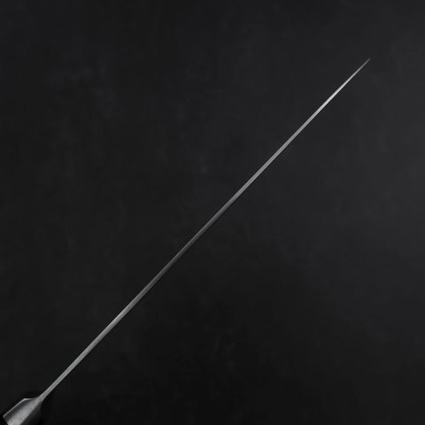 Petty Molybdenum Polished Western Black Handle 150mm (5.9”)-[Musashi]-[Japanese-Kitchen-Knives]