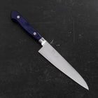 Petty Molybdenum Polished Western Blue Handle 120mm-[Musashi]-[Japanese-Kitchen-Knives]