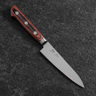 Petty Molybdenum Polished Western Mahogany Handle 120mm (4.7”)-[Musashi]-[Japanese-Kitchen-Knives]