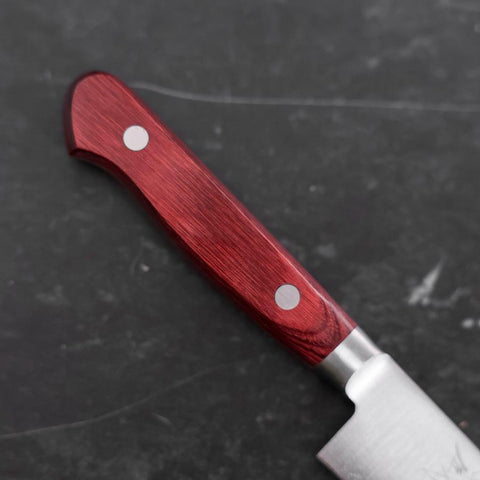 Petty Molybdenum Polished Western Red Handle 120mm-[Musashi]-[Japanese-Kitchen-Knives]