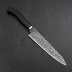 Petty SG-2 Black Damascus Western Ebony Handle 155mm-[Musashi]-[Japanese-Kitchen-Knives]