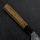 Petty SG-2 Damascus Buffalo Teak Handle 120mm-[Musashi]-[Japanese-Kitchen-Knives]