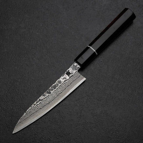 Petty SG-2 Damascus Ebony Handle 135mm-[Musashi]-[Japanese-Kitchen-Knives]
