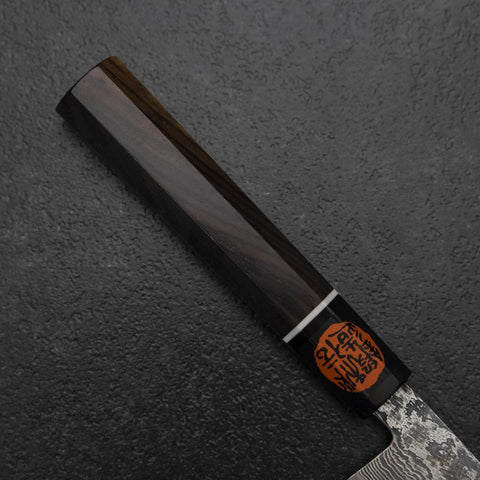 Petty SG-2 Damascus Ebony Handle 135mm-[Musashi]-[Japanese-Kitchen-Knives]