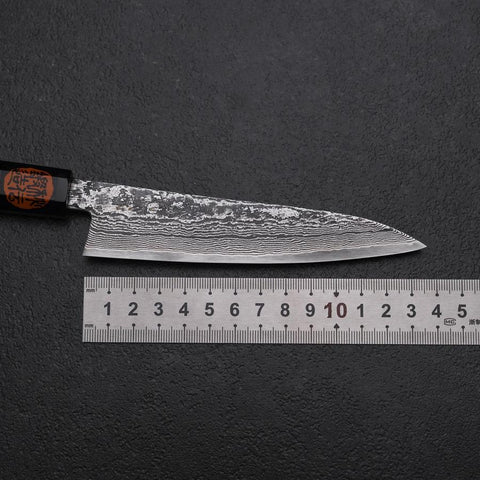 Petty SG-2 Damascus Ebony Handle 135mm-[Musashi]-[Japanese-Kitchen-Knives]