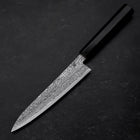 Petty SG-2 Damascus Ebony Handle 150mm (5.9”)-[Musashi]-[Japanese-Kitchen-Knives]