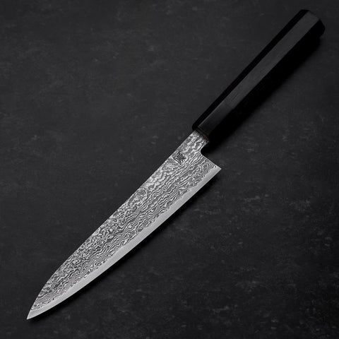 Petty SG-2 Damascus Ebony Handle 150mm (5.9”)-[Musashi]-[Japanese-Kitchen-Knives]