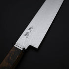 Petty SG-2 Damascus Western Golden Ebony Handle 155mm (6.1”)-[Musashi]-[Japanese-Kitchen-Knives]