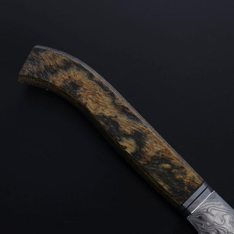 Petty SG-2 Damascus Western Golden Ebony Handle 155mm (6.1”)-[Musashi]-[Japanese-Kitchen-Knives]