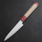 Petty SG-2 Polished Red Maple Handle 120mm-[Musashi]-[Japanese-Kitchen-Knives]