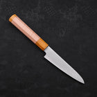 Petty SG-2 Polished Yellow Maple Handle 120mm-[Musashi]-[Japanese-Kitchen-Knives]