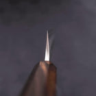 Petty SKD11 Nashiji Ebony Handle 150mm-[Musashi]-[Japanese-Kitchen-Knives]