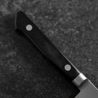 Petty SKD12 Polished Western Black Handle 150mm (5.9”)-[Musashi]-[Japanese-Kitchen-Knives]