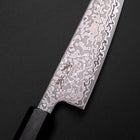 Petty SLD Black Damascus Ebony Handle 130mm (5.1”)-[Musashi]-[Japanese-Kitchen-Knives]