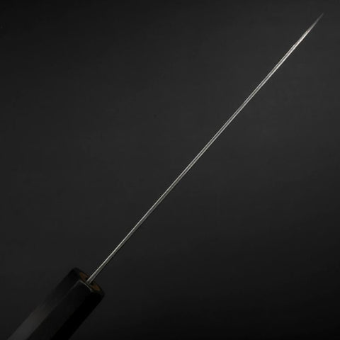Petty SLD Black Damascus Ebony Handle 130mm (5.1”)-[Musashi]-[Japanese-Kitchen-Knives]