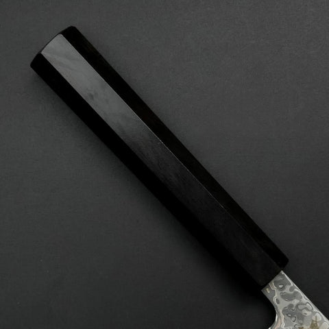 Petty SLD Black Damascus Ebony Handle 130mm (5.1”)-[Musashi]-[Japanese-Kitchen-Knives]