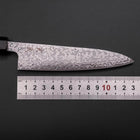 Petty SLD Black Damascus Ebony Handle 130mm (5.1”)-[Musashi]-[Japanese-Kitchen-Knives]