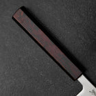 Petty SLD Mirror Red Urushi Handle 130mm (5.1”)-[Musashi]-[Japanese-Kitchen-Knives]
