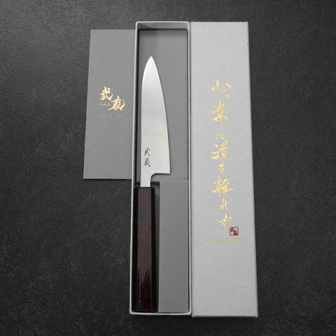 Petty SLD Mirror Red Urushi Handle 130mm (5.1”)