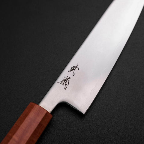 Petty SLD Mirror Sunset Orange Handle 130mm-[Musashi]-[Japanese-Kitchen-Knives]