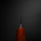 Petty SLD Mirror Sunset Orange Handle 130mm-[Musashi]-[Japanese-Kitchen-Knives]