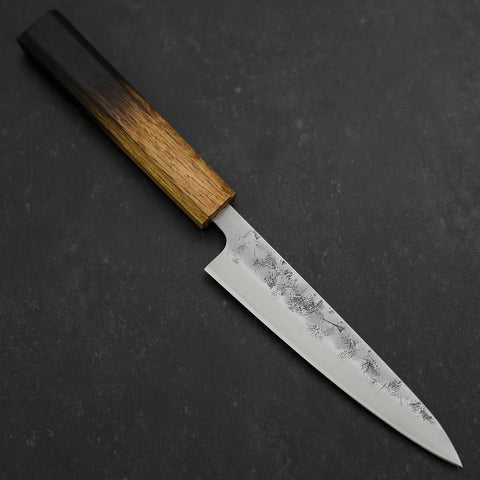 Petty SLD Nashiji Washi Yaki Urushi Handle 135mm-[Musashi]-[Japanese-Kitchen-Knives]