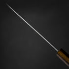 Petty SLD Wave Nickel Damascus Sumi Urushi Handle 135mm-[Musashi]-[Japanese-Kitchen-Knives]