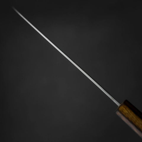 Petty SLD Wave Nickel Damascus Sumi Urushi Handle 135mm-[Musashi]-[Japanese-Kitchen-Knives]