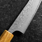 Petty SPG-Strix Damascus Shitan Handle 135mm (5.3”)-[Musashi]-[Japanese-Kitchen-Knives]