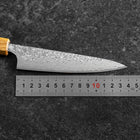 Petty SPG-Strix Damascus Shitan Handle 135mm (5.3”)-[Musashi]-[Japanese-Kitchen-Knives]