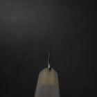 Petty Silver Steel #3 Nashiji Double Buffalo Capped Magnolia Handle 135mm (5.3”)-[Musashi]-[Japanese-Kitchen-Knives]