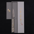 Petty Silver Steel #3 Nashiji Ocean White Handle 80mm-[Musashi]-[Japanese-Kitchen-Knives]